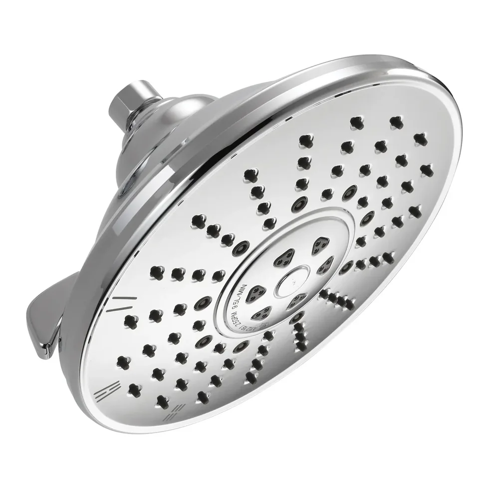 Delta 3-Setting 8″ Raincan Shower Head