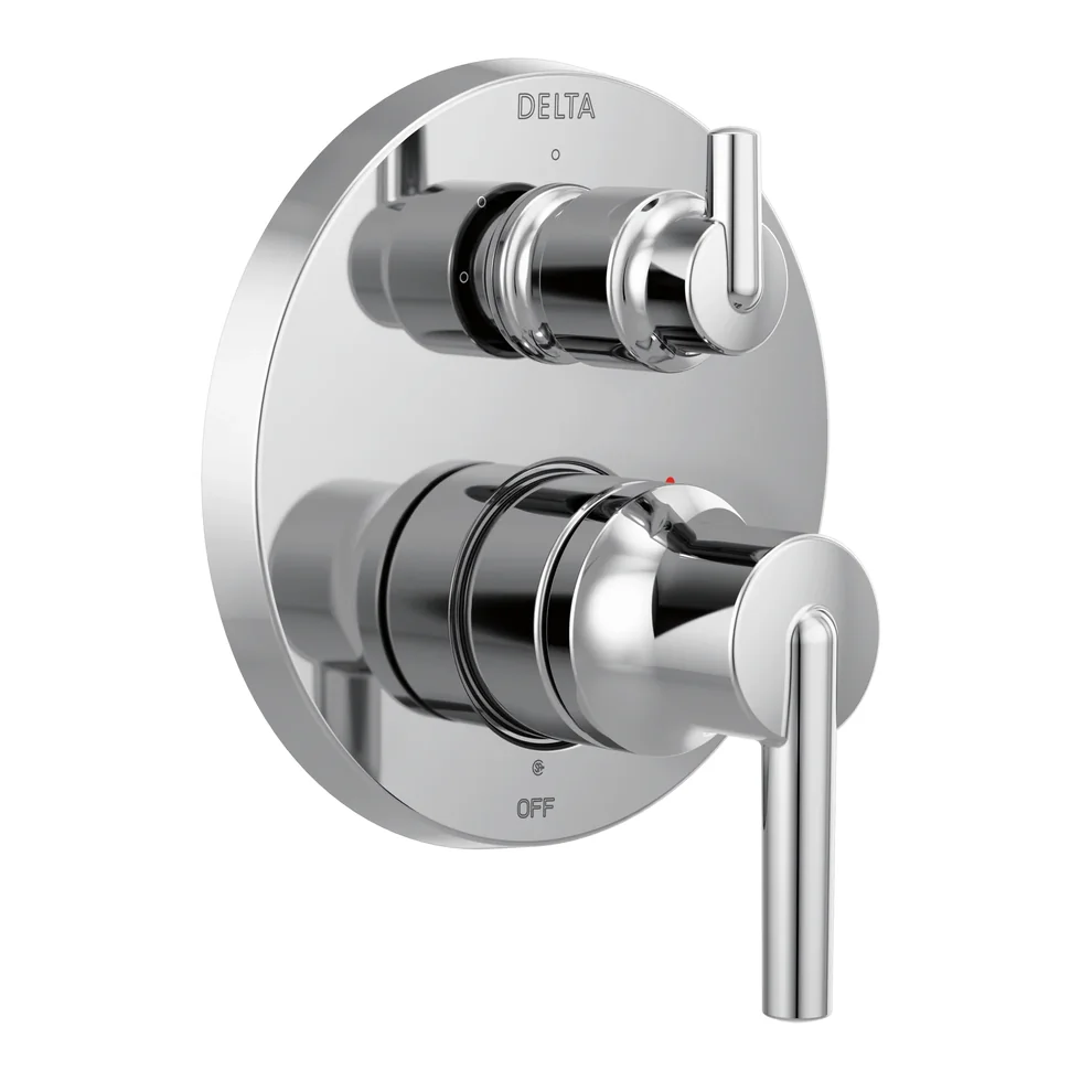 Delta Contemporary 3-Function Integrated Diverter Trim