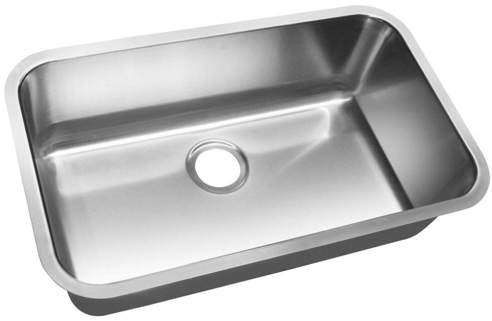 Proflo 29-3/4 x 18 in. Stainless Steel Single Bowl Undermount Kitchen Sink