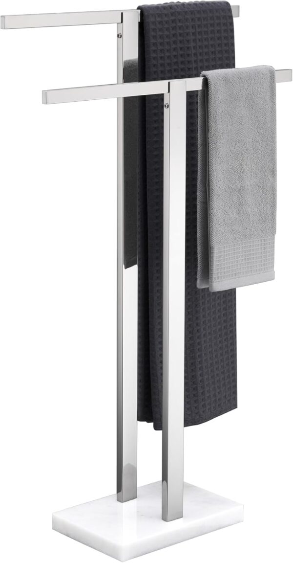 Sette Double Towel Stand Chrome