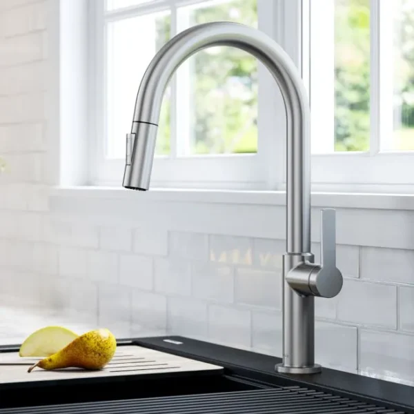 Kraus Oletto Single Handle Pull Down Kitchen Faucet - Image 2