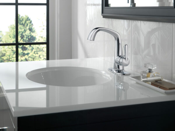 Larkin Single Handle Centerset Bathroom Faucet - Image 2