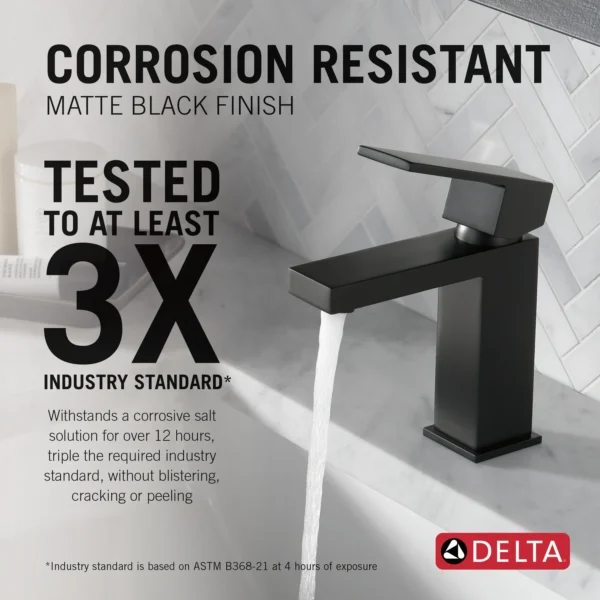 Delta Modern Single Handle Faucet - Image 2