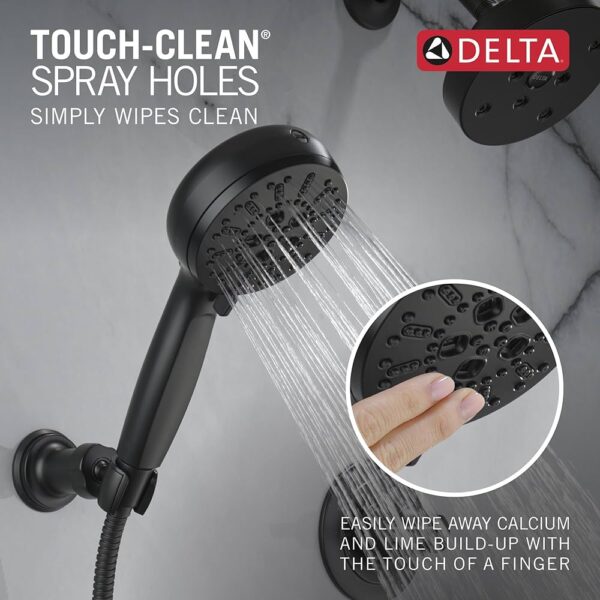 Delta 7 Setting Wall Mount Hand Shower With Cleaning Spray - Image 2