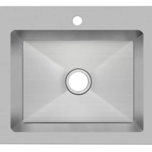Proflo Sault 25" Single Bowl Dual MountKitchen Sink