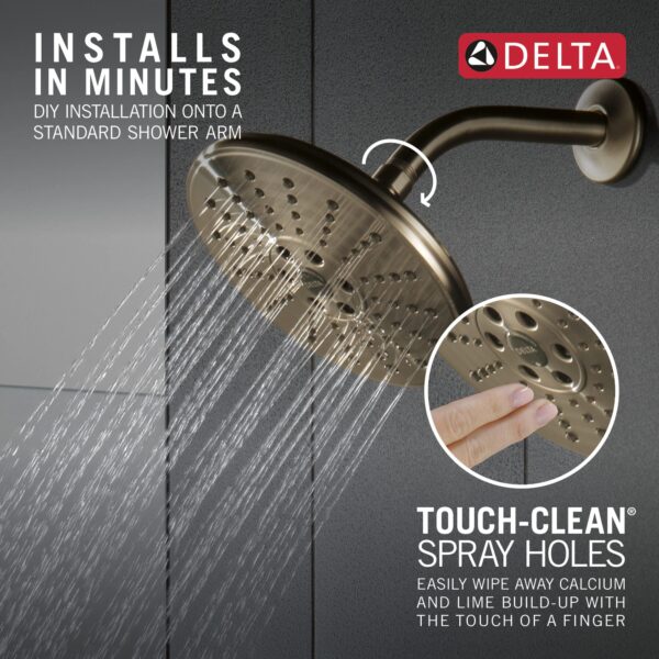 H2Okinetic® 3-Setting Raincan Shower Head - Image 4
