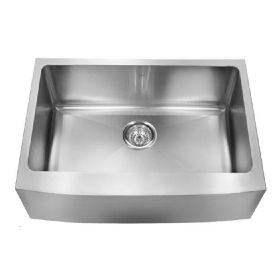 Kindred 33″ Apron Front Sink With Bottom Grid