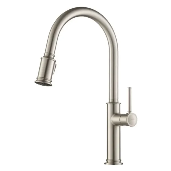 Kraus Sellete Pull Down Kitchen Faucet With Soap Dispenser
