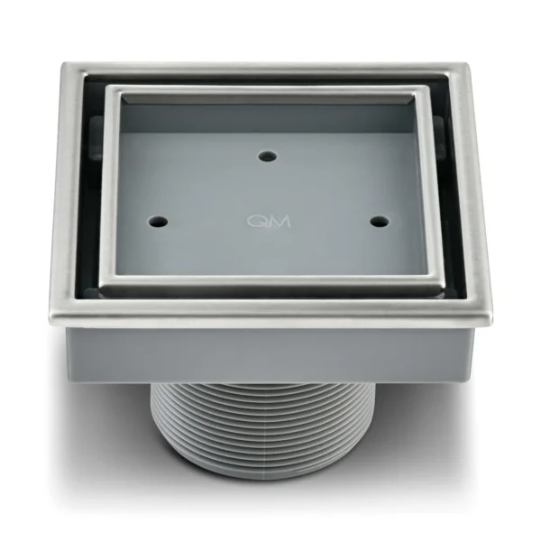 QM Lagos Veil (Tile-In) Square Shower Drain