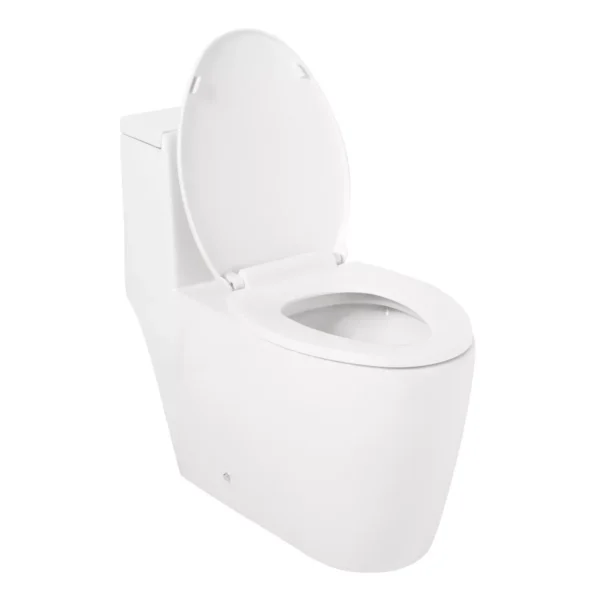 Sitka One-Piece Elongated Skirted Toilet - White - Image 3