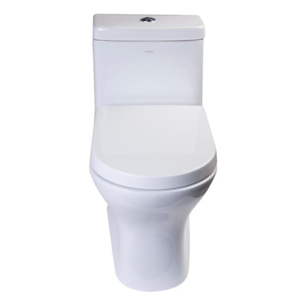 EAGO Dual Flush Elongated Toilet - Image 5
